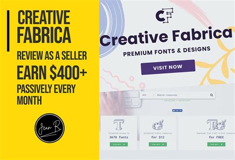 Creative Fabrica Review As A Seller