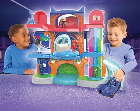 Pj Masks Deluxe Headquarters Playset Amazon Exclusive By Just Play