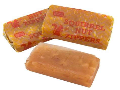 Squirrel Nut Zippers Chews Wrapped Necco A Retro Candy 1lb Soft N Fresh 272454861858 Nuts N More