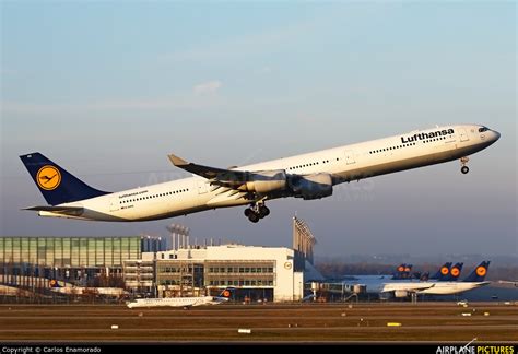 D Aihs Lufthansa Airbus A340 600 At Munich Photo Id 539884