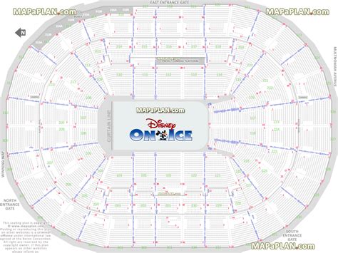 Moda Center Rose Garden Arena Disney On Ice And Live Printable