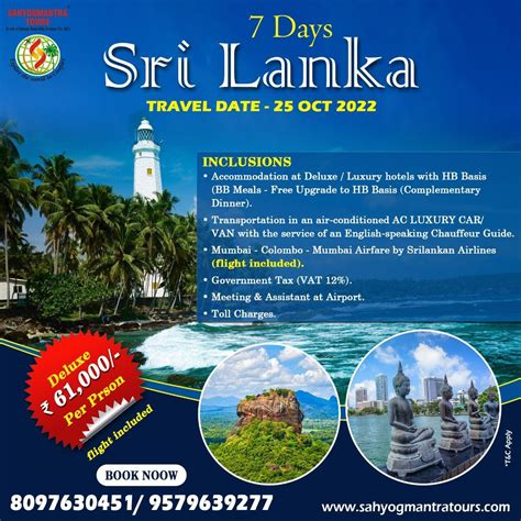 Tourism In Sri Lanka Includes Beaches Mountains And Heritage Sites