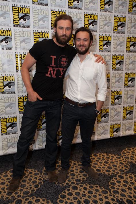 Clive Standen And George Blagden Sdcc 2013 George Blagden British Boys