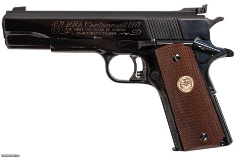 Colt 1911 Nra Commemorative Gold Cup 45 Acp Used Gun Inv 188429