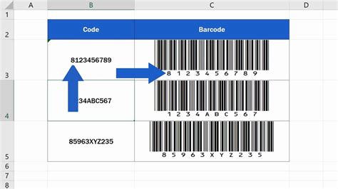 How To Create Barcodes In Excel The Simple Way