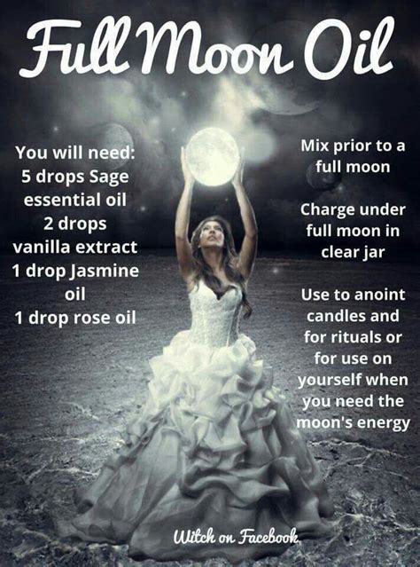 Lovely Full Moon Ritual Wicca Moon Magic Witchy
