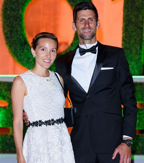 Novak Djokovic Wife Meet Wimbledon Finalists Wife Jelena Do They