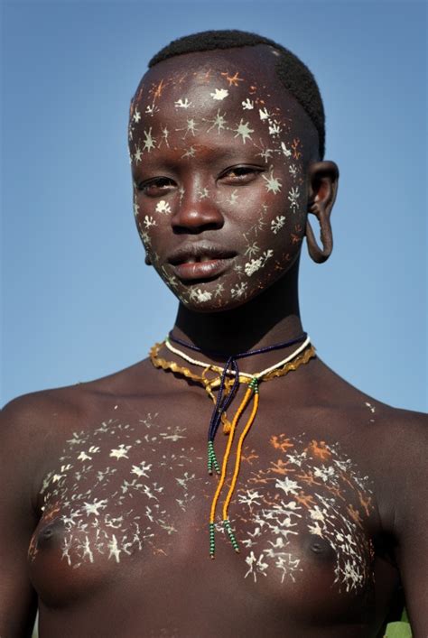 Ethiopian Tribes Suri Girl Dietmar Temps Photography