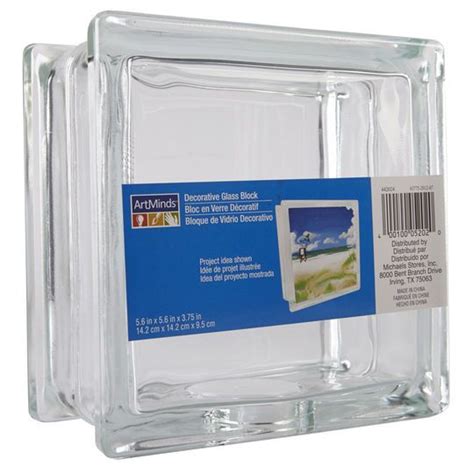 This Clear Glass Block Has A Smooth Surface That Is Perfect For