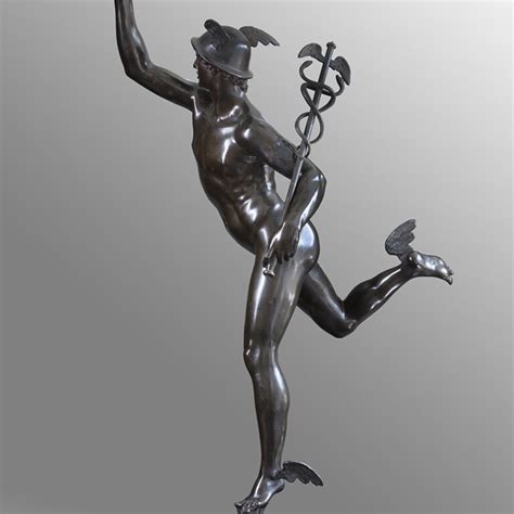 Een Bronzen Mercurius Piet Jonker
