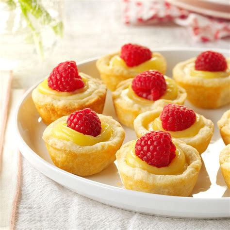 Mini Lemon Cheesecake Tarts Recipe Taste Of Home