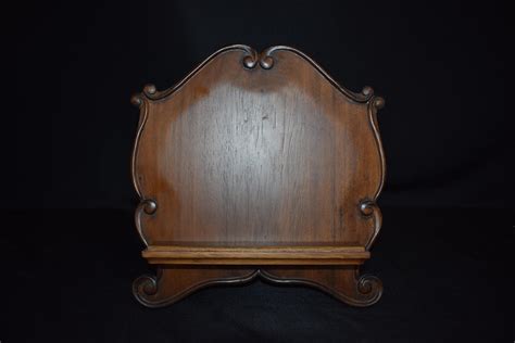 For more details go to edit properties. Lot - Antique Walnut Book Stand