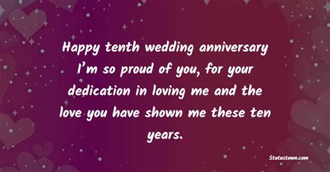 40 Best 10th Anniversary Wishes For Husband In April 2024