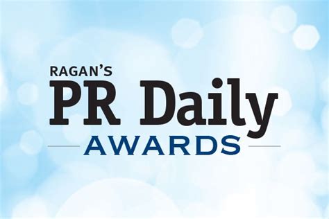 Announcing Ragans Pr Daily Awards Finalists Pr Daily