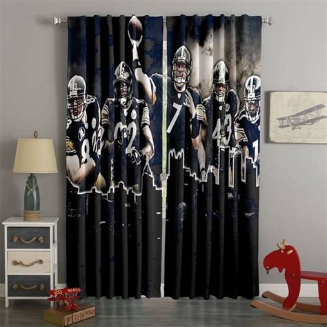 Shop pittsburgh steelers blankets, bed and bath accessories from fansedge to bring some team flair into your home! 3D Printed Pittsburgh Steelers Style Custom Living Room ...