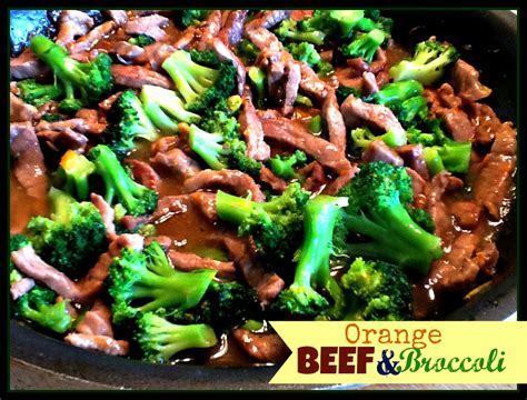 Utah Munchies Quick Orange Beef And Broccoli