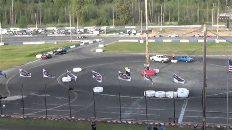 May Th Evergreen Speedway Races Street Stock Heat Youtube