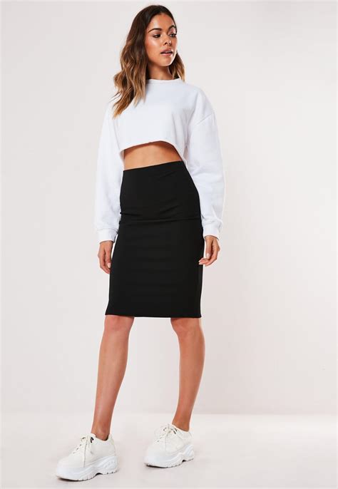 petite-black-basic-midi-pencil-skirt-missguided