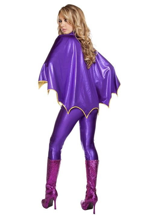 Adult Bat Warrior Woman Catsuit Costume 9599 The Costume Land