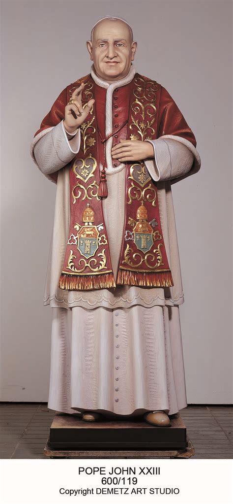 St John Xxiii Pope Life Size Oconnors Church Supply