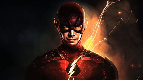 Flash Barry Allen Superheroes Wallpapers Hd Wallpapers Flash Wallpapers Digital Art