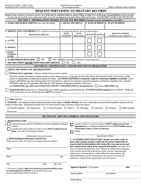 Military Personnel File Template Form Fill Out And Sign Printable Pdf