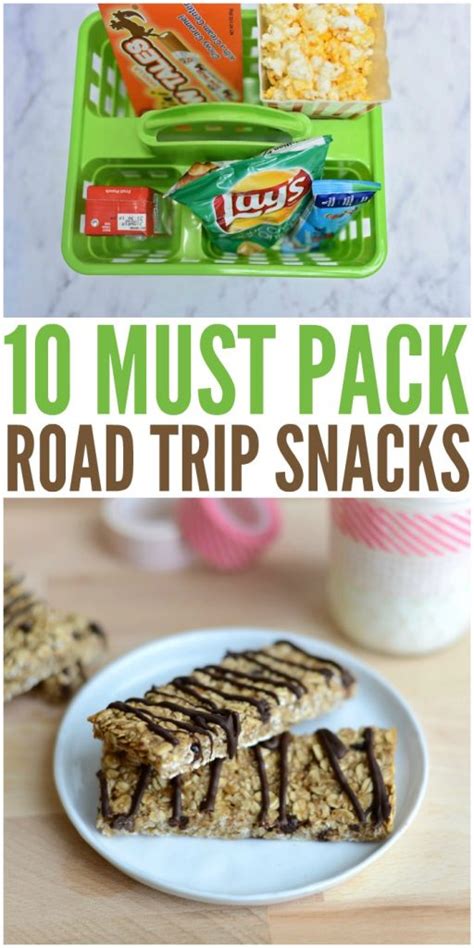 10 Road Trip Snacks To Pack For Your Next Trip