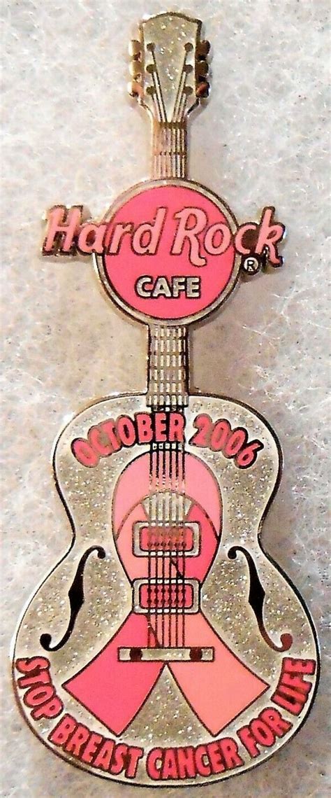 Breast Cancer Awareness Guitar Pins And Badges HobbyDB