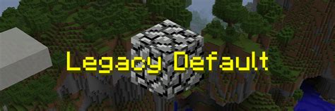 Legacy Default Minecraft Resource Packs Curseforge