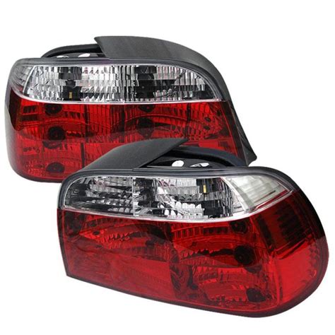Spyder Bmw E38 7 Series 95 01 Crystal Tail Lights Red Clear Bmw E38