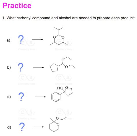 Reactions Of Aldehydes And Ketones With Alcohols Acetals And