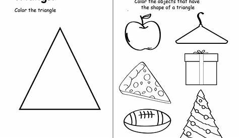 is it a triangle worksheets