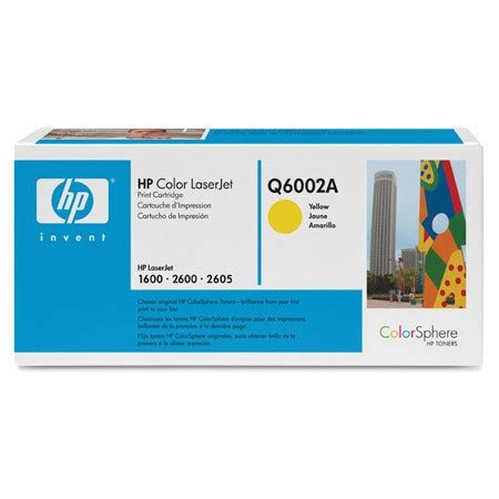 Der hp color laserjet 2605dn ist ein ausgezeichneter kompakter arbeitsgruppendrucker, der für das kleine heimbüro oder für den persönlichen gebrauch geeignet ist. HP Q6002A original Toner gelb ColorLaserjet 1600 2600 2605 ...