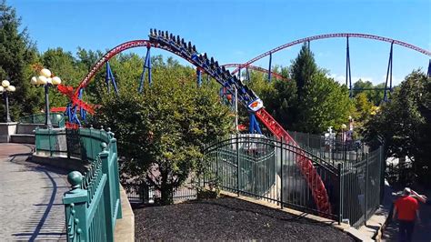 Superman The Ride Off Ride 60fps Six Flags New England Youtube