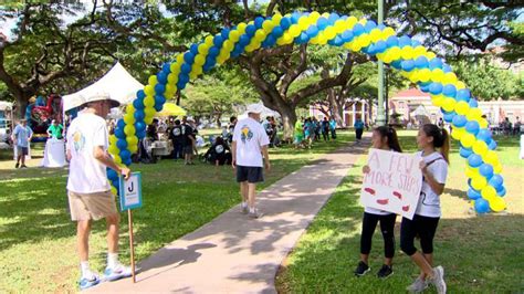 Hundreds Join The Walk To End Mental Illness Stigmas In Hawaii