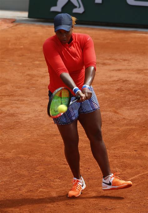 Men's singles, women's singles, qualifying rounds, men's. Taylor Townsend - Roland Garros French Open 05/26/2019 ...