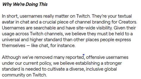 Twitch To Take Action Against Inappropriate Usernames Ginx Esports Tv