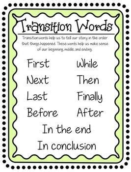 Grade 8 bolt marking symbol. Transition Words for Elementary | Transition words ...