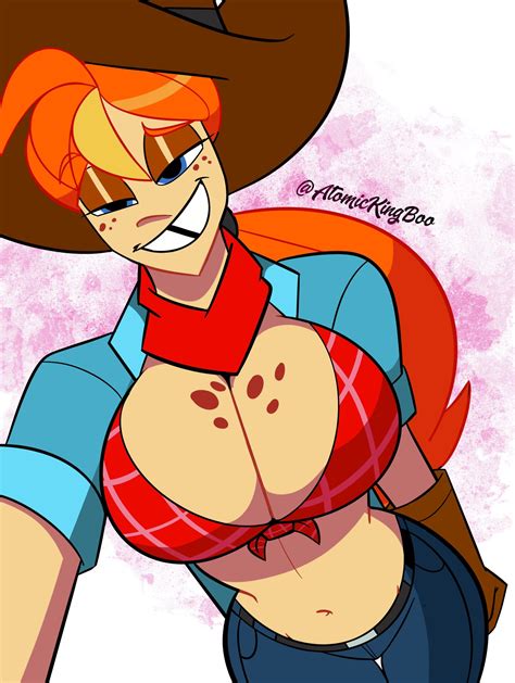 Rule 34 1girls Atomickingboo Blue Eyes Breasts Bust Busty Cowgirl