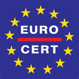 Logo vector photo type : Euro Cert Logo Vector (.EPS) Free Download
