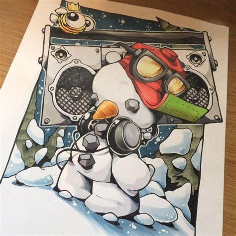 Cheo On Instagram Ongoing Pre Christmas Shizzle And Gubbins Cheo Sketch Snowman