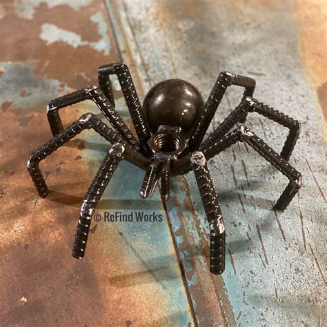 Scrap Metal Tarantula Spider Art Free Shipping Etsy