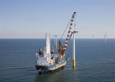 One Of The Worlds Largest Offshore Wind Farms Opens In The North Sea Climate Action