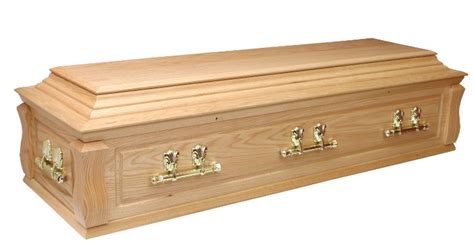 oak casket