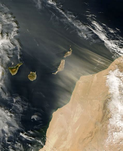 Lisola Di Fuerteventura Nelle Isole Canarie