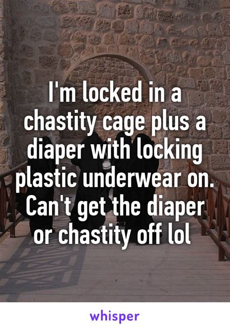 Chastity And Diaper Captions Chastity Captions