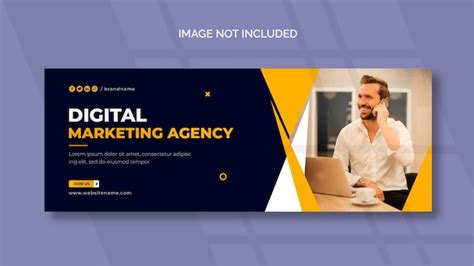 Free Psd Digital Marketing Facebook Cover Page Template
