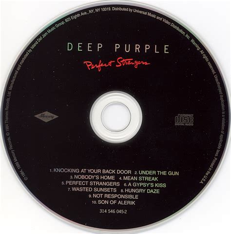 Musicotherapia Deep Purple Perfect Strangers 1984
