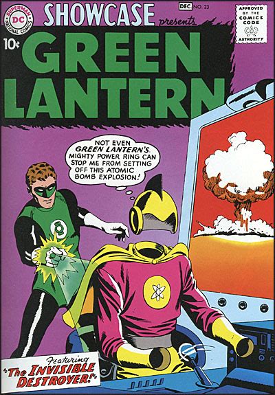 Green Lantern Comic Strip