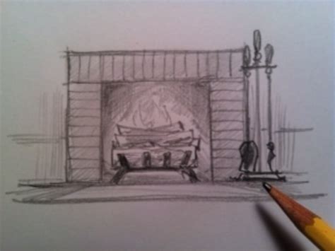 Learn how to draw using rfa's simple, easy to understand and detailed drawing tutorials. How to Draw a Fireplace
